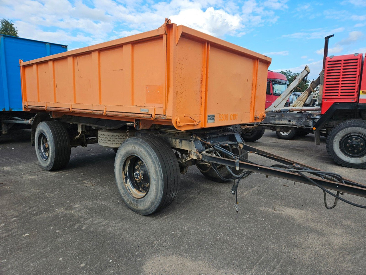 Tebbe ZK 180 Dreiseitenkipper - Ρυμούλκα ανατρεπόμενο: φωτογραφία 2 Tebbe ZK 180 Dreiseitenkipper - Ρυμούλκα ανατρεπόμενο: φωτογραφία 2