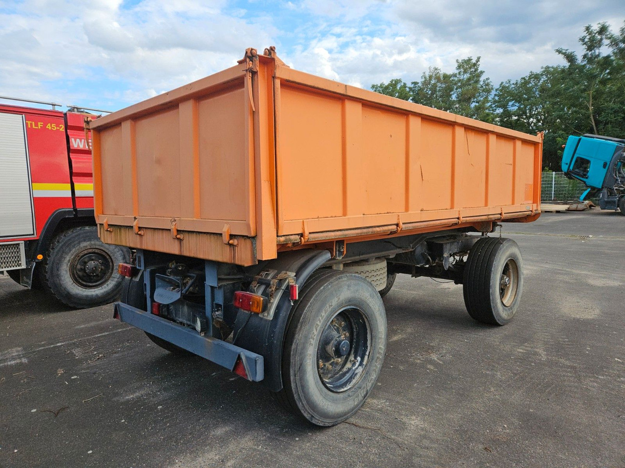 Tebbe ZK 180 Dreiseitenkipper - Ρυμούλκα ανατρεπόμενο: φωτογραφία 3 Tebbe ZK 180 Dreiseitenkipper - Ρυμούλκα ανατρεπόμενο: φωτογραφία 3