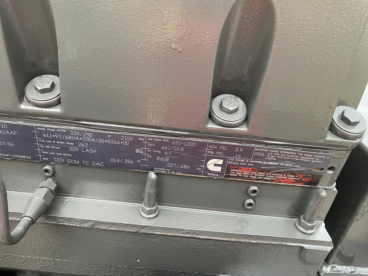 Κινητήρας για Κατασκευή μηχανήματα Cummins QSM 11 aus Doosan DL 500: φωτογραφία 14