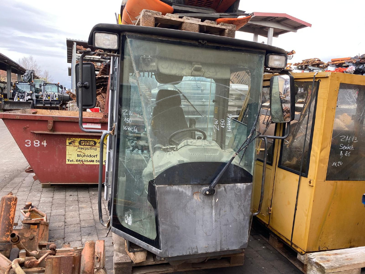 Hitachi ZW 150 - Καμπίνα για Εκσκαφέας: φωτογραφία 3 Hitachi ZW 150 - Καμπίνα για Εκσκαφέας: φωτογραφία 3