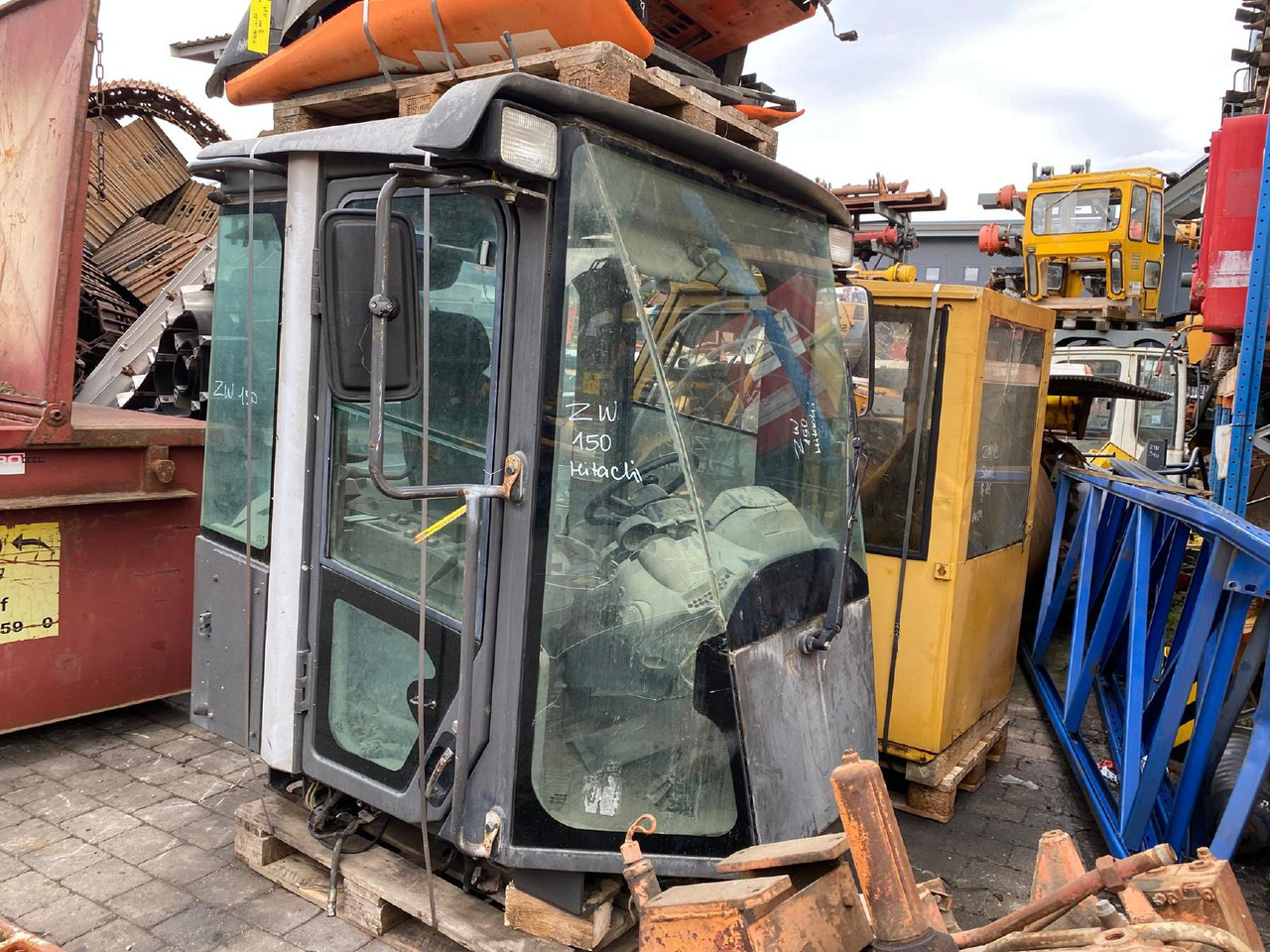 Hitachi ZW 150 - Καμπίνα για Εκσκαφέας: φωτογραφία 1 Hitachi ZW 150 - Καμπίνα για Εκσκαφέας: φωτογραφία 1