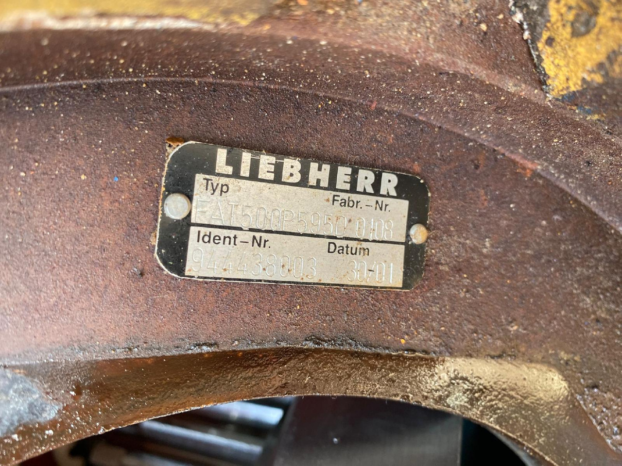 Liebherr FAT 500P595D aus PR 732 - Μοτέρ πορείας για Κατασκευή μηχανήματα: φωτογραφία 5 Liebherr FAT 500P595D aus PR 732 - Μοτέρ πορείας για Κατασκευή μηχανήματα: φωτογραφία 5