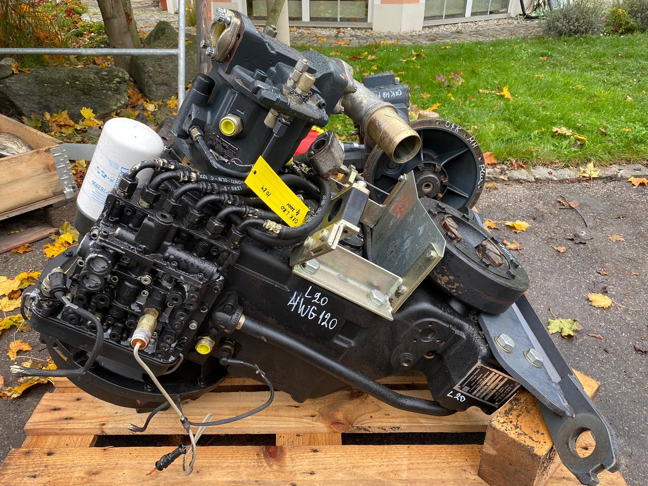 ZF 4 WG 120 aus O&K L 20 - Κιβώτιο ταχυτήτων για Κατασκευή μηχανήματα: φωτογραφία 1 ZF 4 WG 120 aus O&K L 20 - Κιβώτιο ταχυτήτων για Κατασκευή μηχανήματα: φωτογραφία 1
