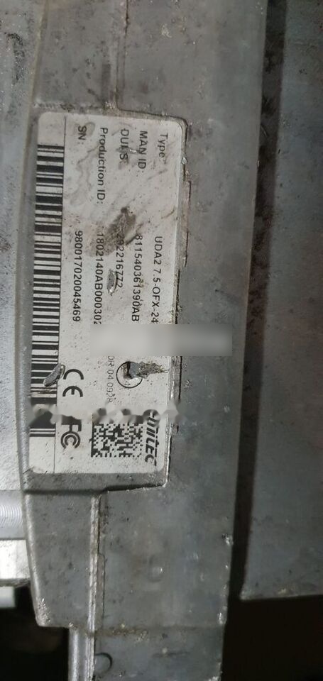 811540361390AB MAN TGX TGL TGM truck - Σύστημα εξάτμισης για Φορτηγό: φωτογραφία 4 811540361390AB MAN TGX TGL TGM truck - Σύστημα εξάτμισης για Φορτηγό: φωτογραφία 4