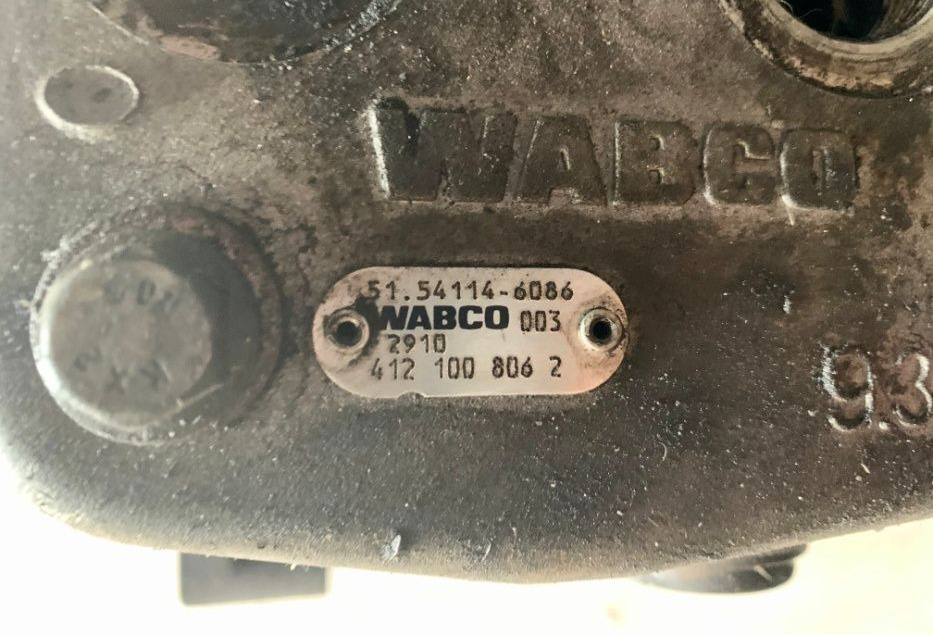 WABCO 2 cylindry oryginał 51.54112-3028 MAN TGA 51.54112-3028 - Κομπρεσέρ για Φορτηγό: φωτογραφία 5 WABCO 2 cylindry oryginał 51.54112-3028 MAN TGA 51.54112-3028 - Κομπρεσέρ για Φορτηγό: φωτογραφία 5