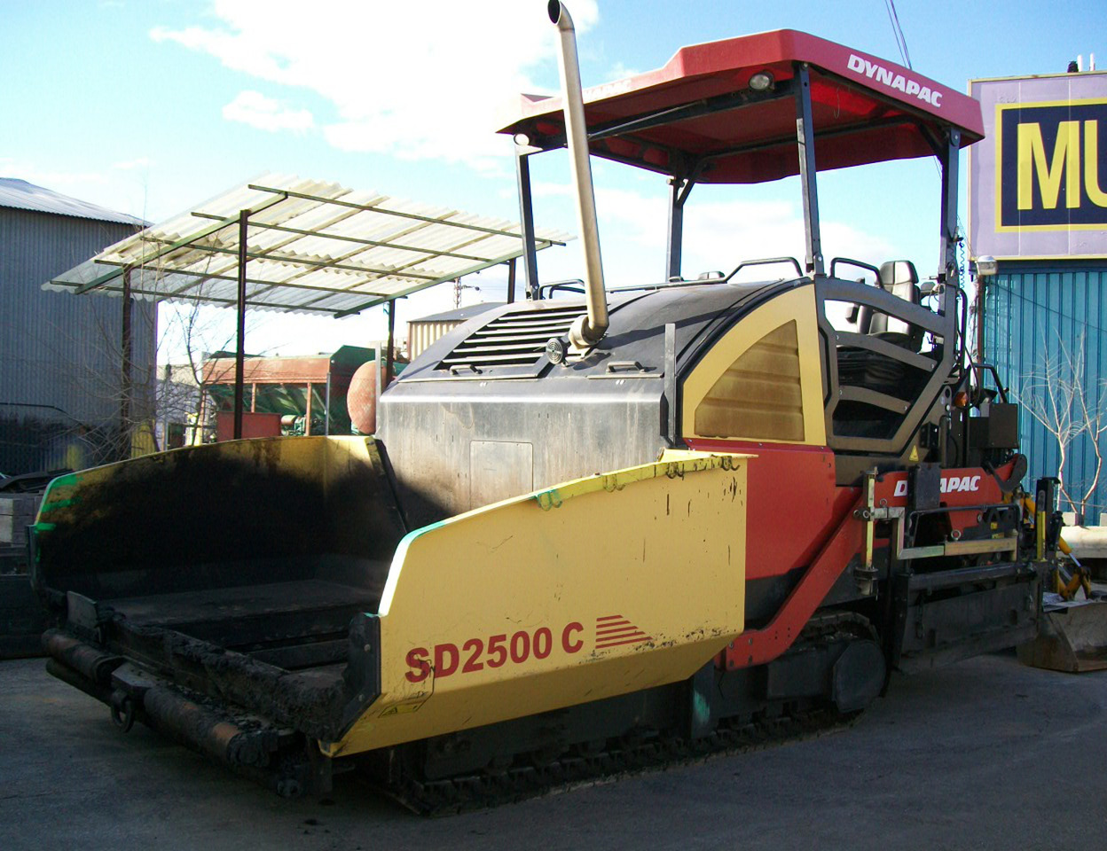 Extendedora de cadenas Dynapac SD 2500C - Διαστρωτήρας ασφάλτου: φωτογραφία 1 Extendedora de cadenas Dynapac SD 2500C - Διαστρωτήρας ασφάλτου: φωτογραφία 1