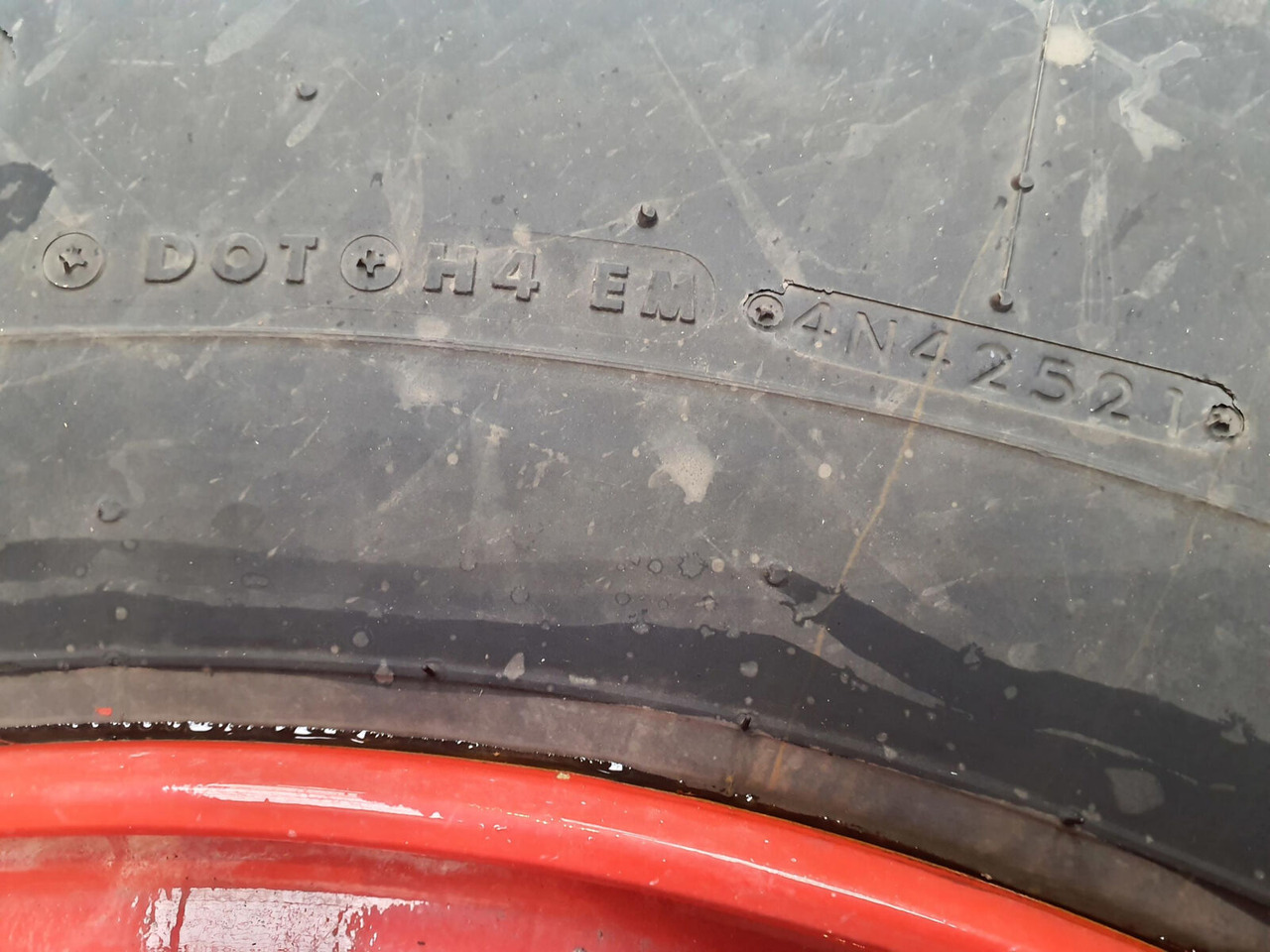 Bridgestone Wheel 445/95R25 10 12 1p - Πλήρης τροχός για Γερανός: φωτογραφία 3 Bridgestone Wheel 445/95R25 10 12 1p - Πλήρης τροχός για Γερανός: φωτογραφία 3
