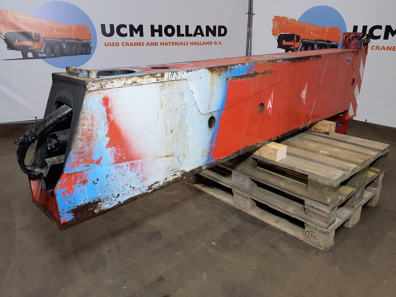 Grove GMK 5130-1 sliding beam complete rear - Ανάρτηση για Τηλεσκοπικός γερανός: φωτογραφία 4 Grove GMK 5130-1 sliding beam complete rear - Ανάρτηση για Τηλεσκοπικός γερανός: φωτογραφία 4