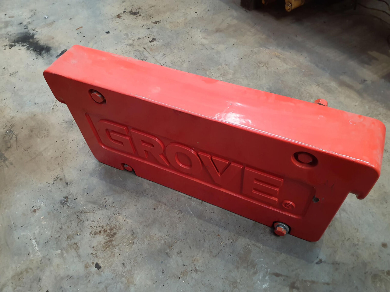 Grove GMK 5130-2 compensating weight 1 ton - Αντίβαρο για Τηλεσκοπικός γερανός: φωτογραφία 1 Grove GMK 5130-2 compensating weight 1 ton - Αντίβαρο για Τηλεσκοπικός γερανός: φωτογραφία 1