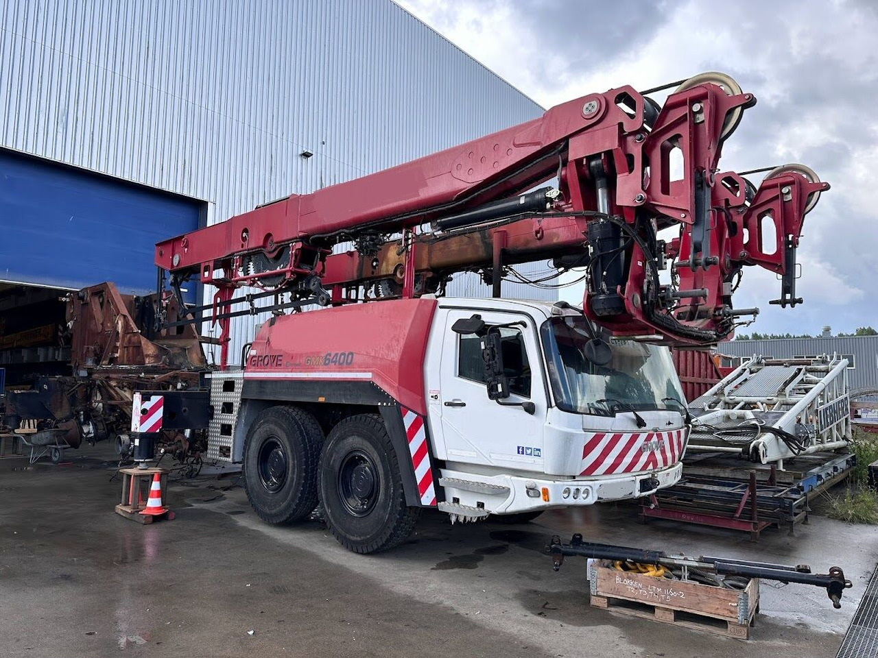 Grove GMK 6400 for parts - Τηλεσκοπικός γερανός: φωτογραφία 3 Grove GMK 6400 for parts - Τηλεσκοπικός γερανός: φωτογραφία 3