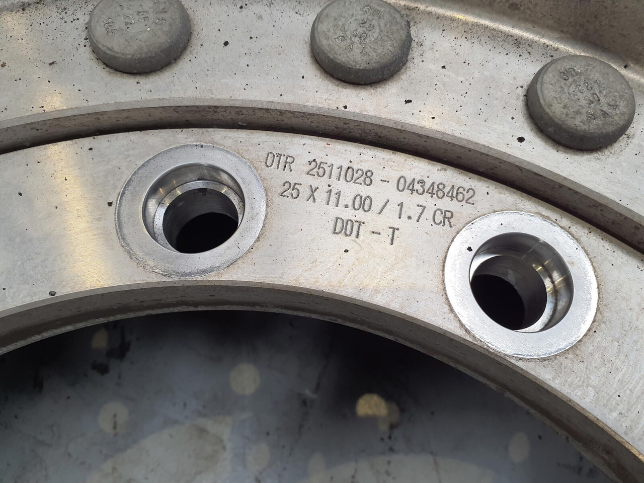 Grove Wheel 445/95R25 12 9 2p alu - Πλήρης τροχός για Γερανός: φωτογραφία 5 Grove Wheel 445/95R25 12 9 2p alu - Πλήρης τροχός για Γερανός: φωτογραφία 5