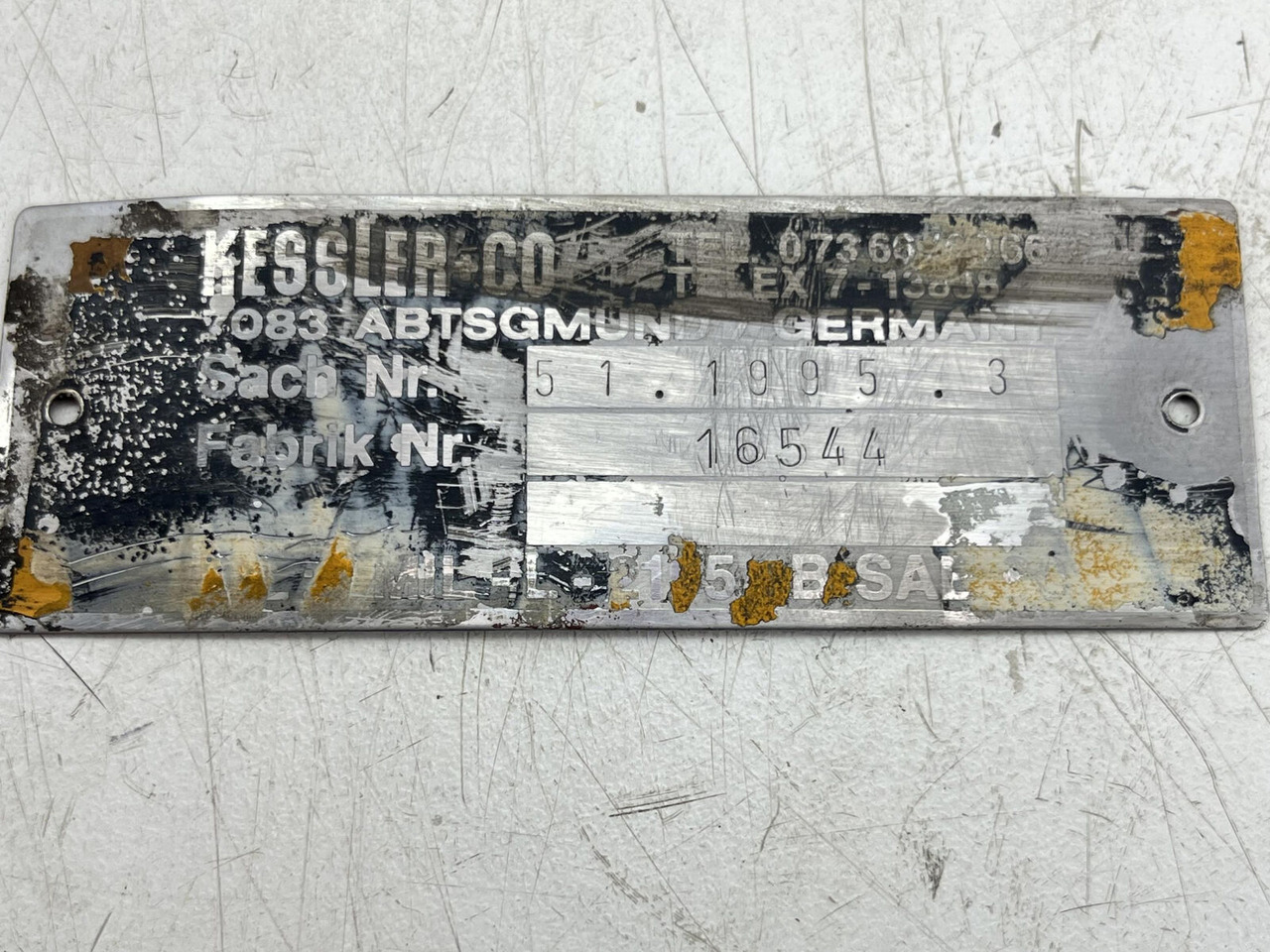 Krupp KMK 2025 end differential 11x29 axle 1 - Διαφορικό για Γερανός: φωτογραφία 5 Krupp KMK 2025 end differential 11x29 axle 1 - Διαφορικό για Γερανός: φωτογραφία 5