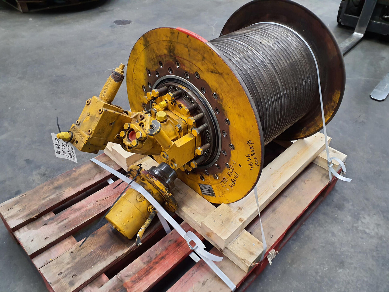 Liebherr LTM 1050-1 winch - Βίντσι για Τηλεσκοπικός γερανός: φωτογραφία 1 Liebherr LTM 1050-1 winch - Βίντσι για Τηλεσκοπικός γερανός: φωτογραφία 1