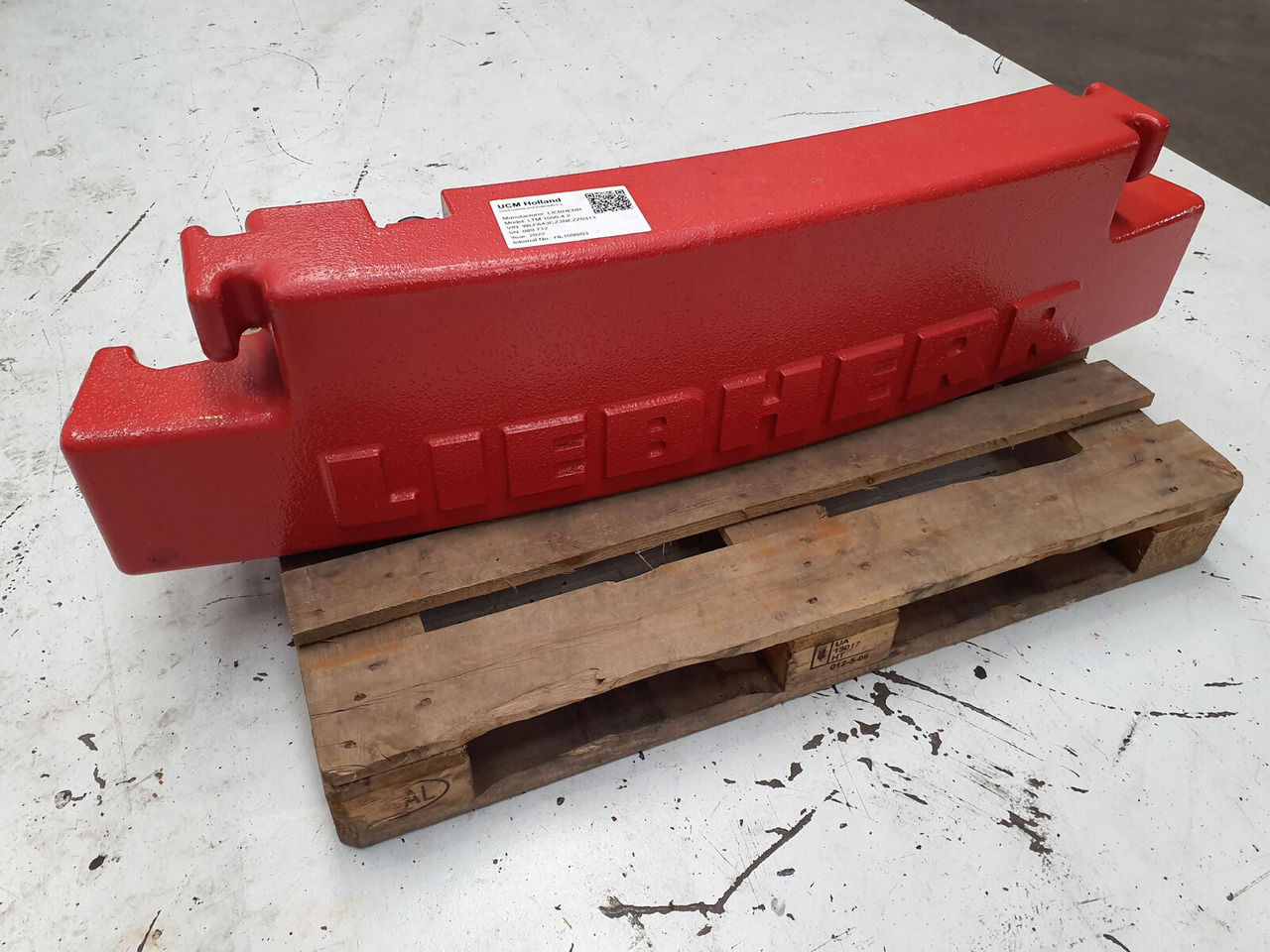 Liebherr LTM 1090-4.2 counterweight 0.71T - Αντίβαρο για Τηλεσκοπικός γερανός: φωτογραφία 1 Liebherr LTM 1090-4.2 counterweight 0.71T - Αντίβαρο για Τηλεσκοπικός γερανός: φωτογραφία 1