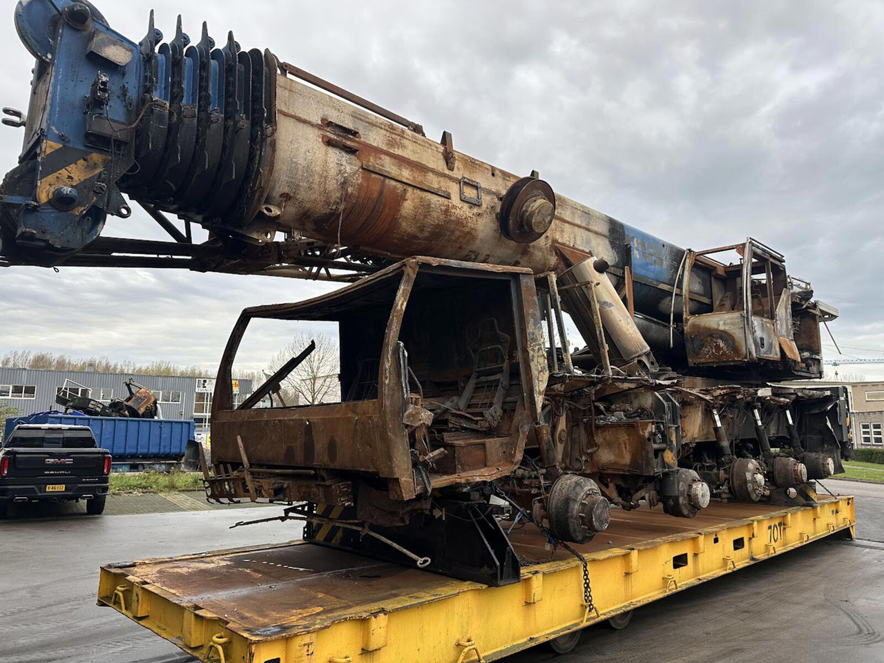 Liebherr LTM 1100-5.2 for parts - Τηλεσκοπικός γερανός: φωτογραφία 1 Liebherr LTM 1100-5.2 for parts - Τηλεσκοπικός γερανός: φωτογραφία 1