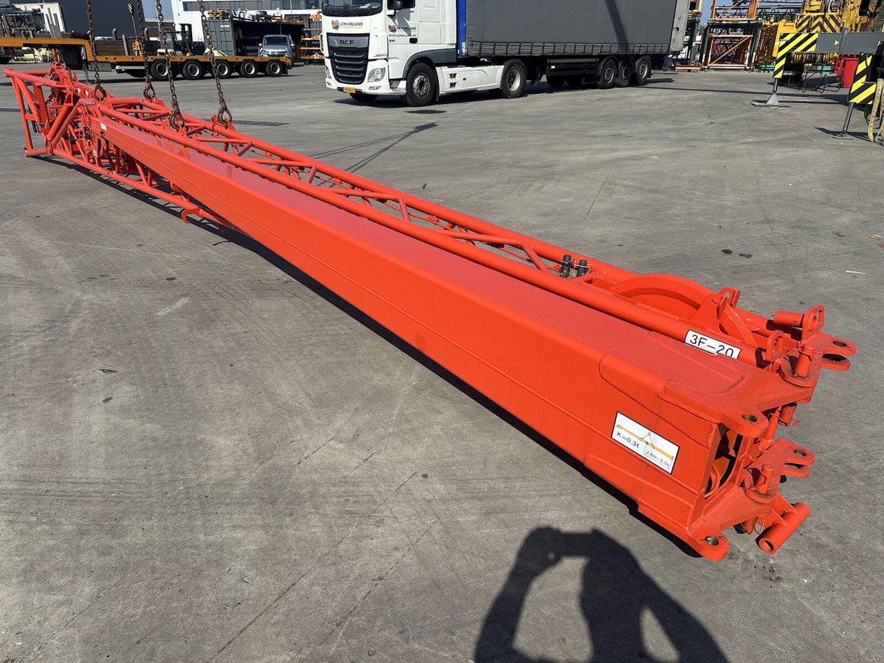 Liebherr LTM 1100-5.3 mechanical jib 9,5 - 16 meter - Μπούμα: φωτογραφία 4 Liebherr LTM 1100-5.3 mechanical jib 9,5 - 16 meter - Μπούμα: φωτογραφία 4