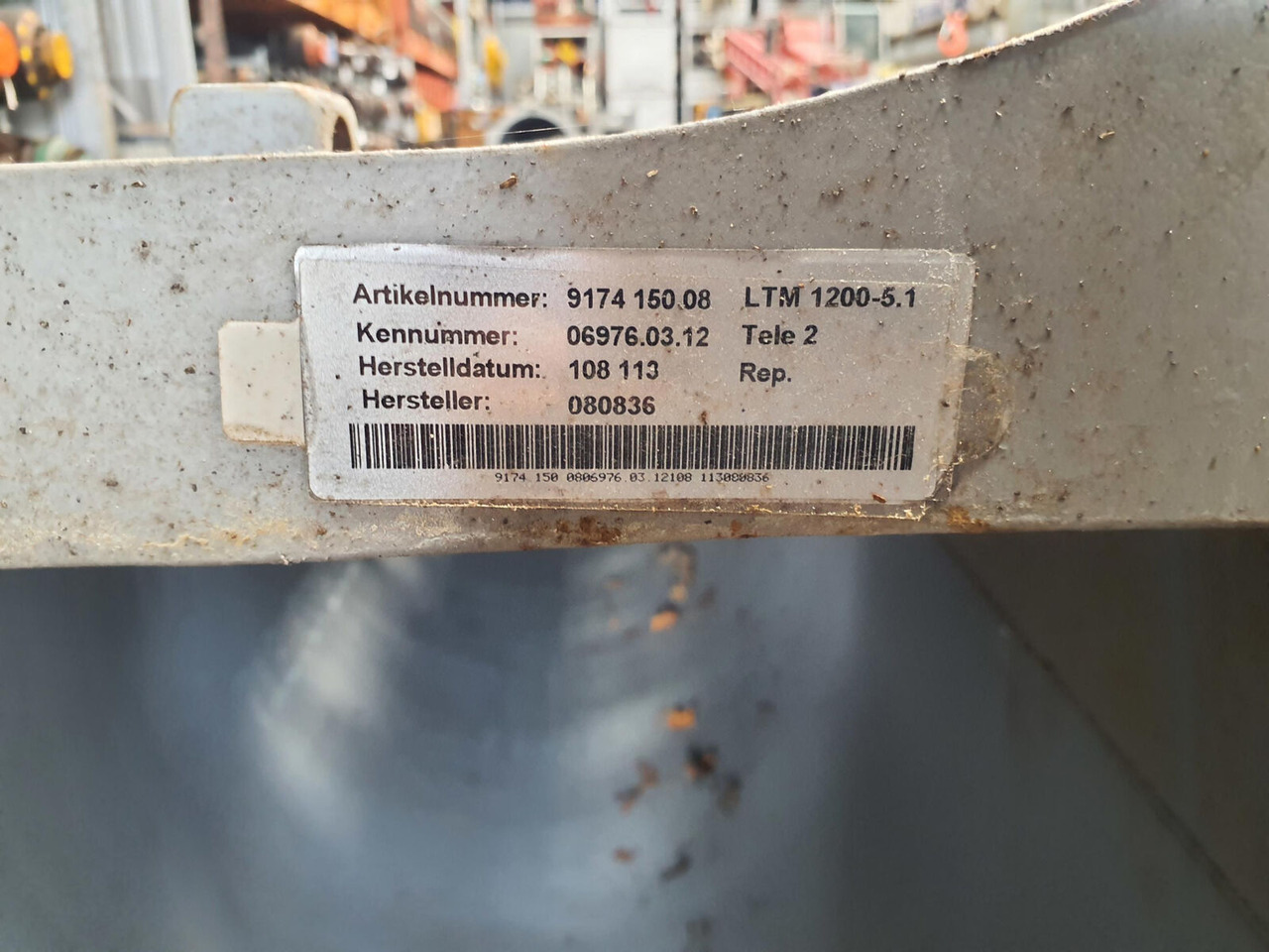 Liebherr LTM 1200-5.1 Telescopic section 2 - Μπούμα για Γερανός παντός εδάφους: φωτογραφία 5 Liebherr LTM 1200-5.1 Telescopic section 2 - Μπούμα για Γερανός παντός εδάφους: φωτογραφία 5