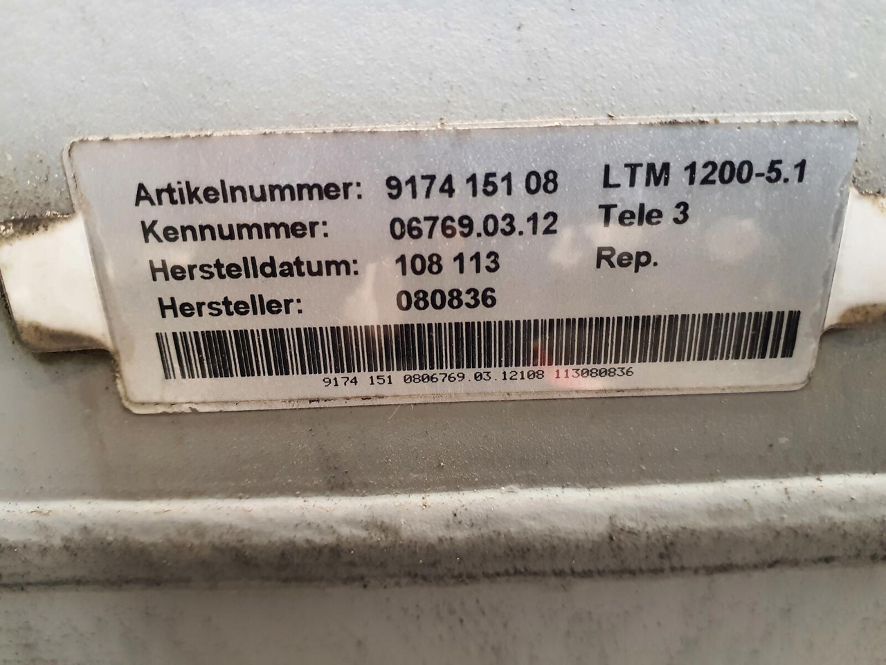 Liebherr LTM 1200-5.1 Telescopic section 3 - Μπούμα για Τηλεσκοπικός γερανός: φωτογραφία 5 Liebherr LTM 1200-5.1 Telescopic section 3 - Μπούμα για Τηλεσκοπικός γερανός: φωτογραφία 5