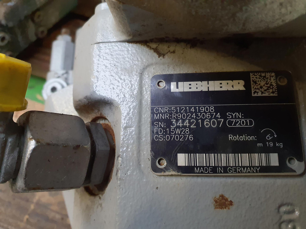 Liebherr MK 88 variable pump - Υδραυλική αντλία για Τηλεσκοπικός γερανός: φωτογραφία 5 Liebherr MK 88 variable pump - Υδραυλική αντλία για Τηλεσκοπικός γερανός: φωτογραφία 5