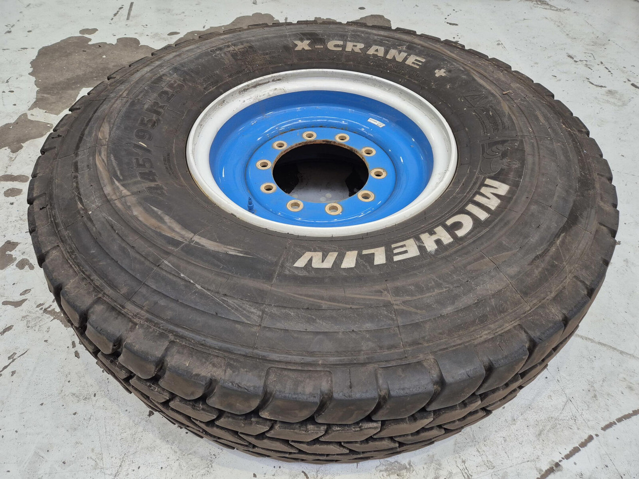 Michelin Wheel 445/95R25 10 12 1p - Πλήρης τροχός για Γερανός: φωτογραφία 1 Michelin Wheel 445/95R25 10 12 1p - Πλήρης τροχός για Γερανός: φωτογραφία 1