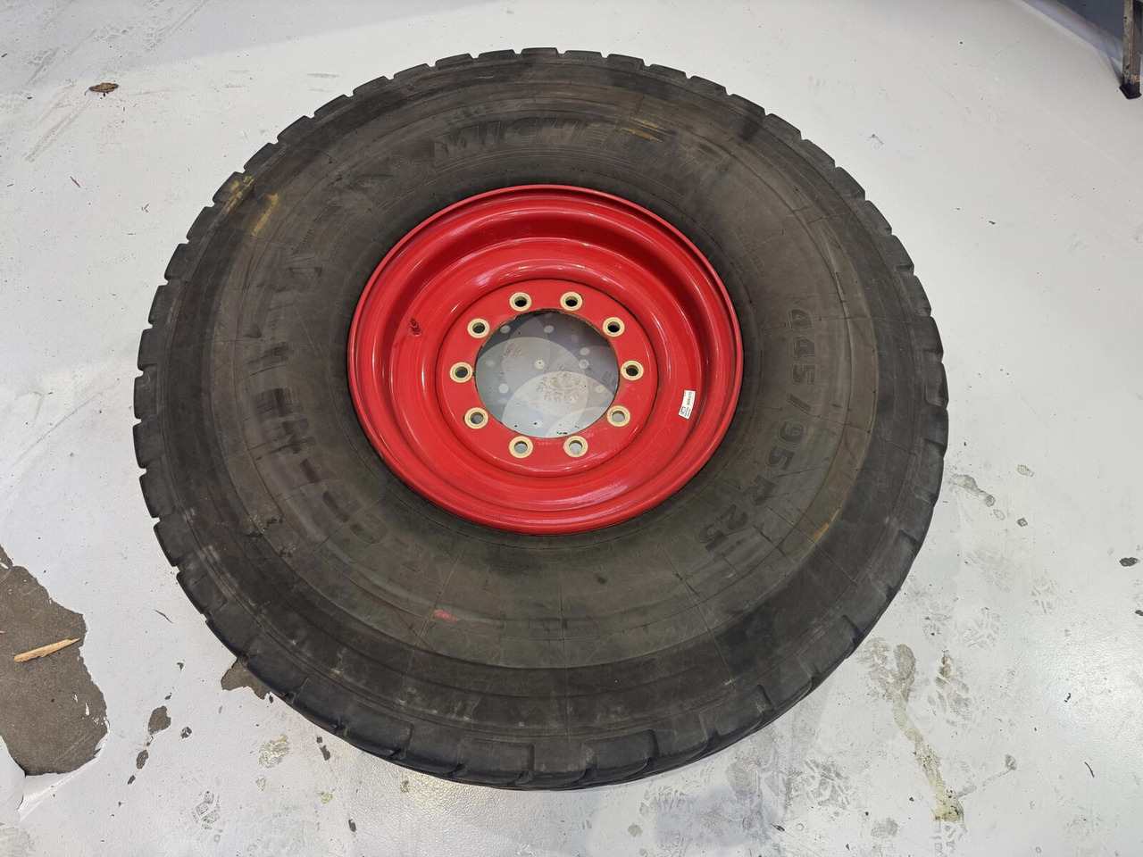 Michelin Wheel 445/95R25 10 12 1p - Πλήρης τροχός για Γερανός: φωτογραφία 1 Michelin Wheel 445/95R25 10 12 1p - Πλήρης τροχός για Γερανός: φωτογραφία 1