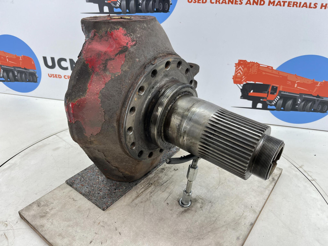 Terex Demag AC 35 Steering knuckle 16 holes axle 2 left - Ακραξόνιο για Τηλεσκοπικός γερανός: φωτογραφία 3 Terex Demag AC 35 Steering knuckle 16 holes axle 2 left - Ακραξόνιο για Τηλεσκοπικός γερανός: φωτογραφία 3