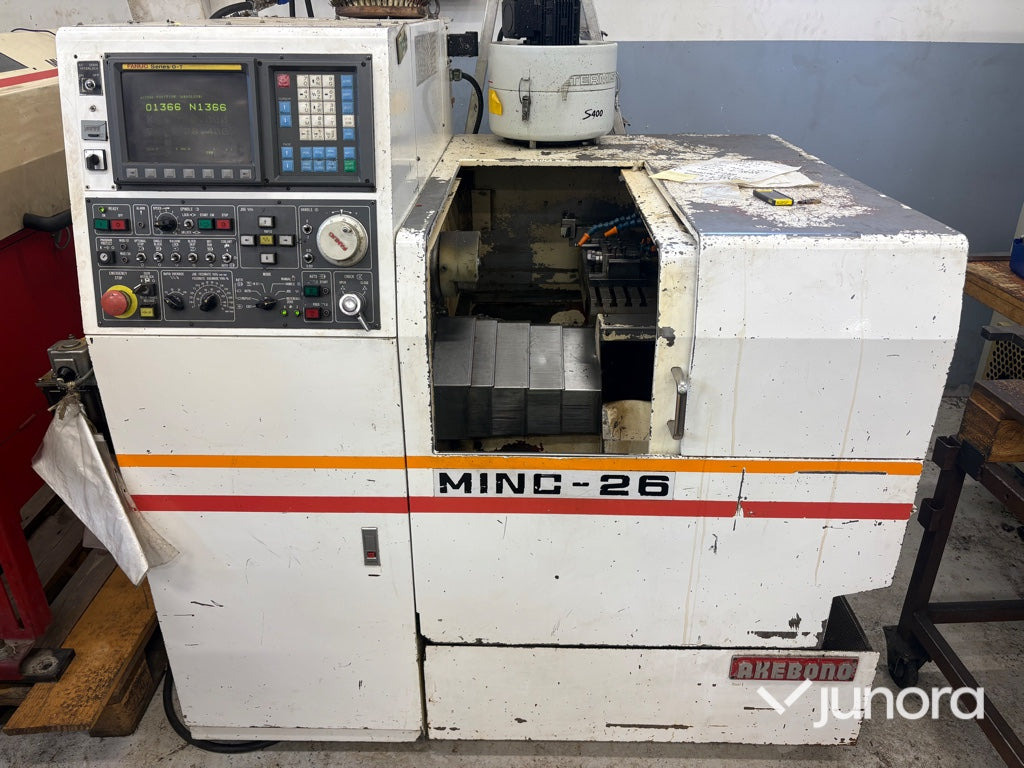 CNC Svarv - Akebono Minc-25 - Κέντρο κατεργασίας: φωτογραφία 3 CNC Svarv - Akebono Minc-25 - Κέντρο κατεργασίας: φωτογραφία 3