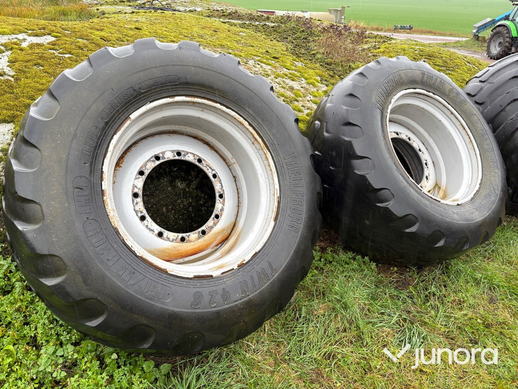 Däck - Trelleborg Twin 428 med fälg - Ελαστικό: φωτογραφία 3 Däck - Trelleborg Twin 428 med fälg - Ελαστικό: φωτογραφία 3