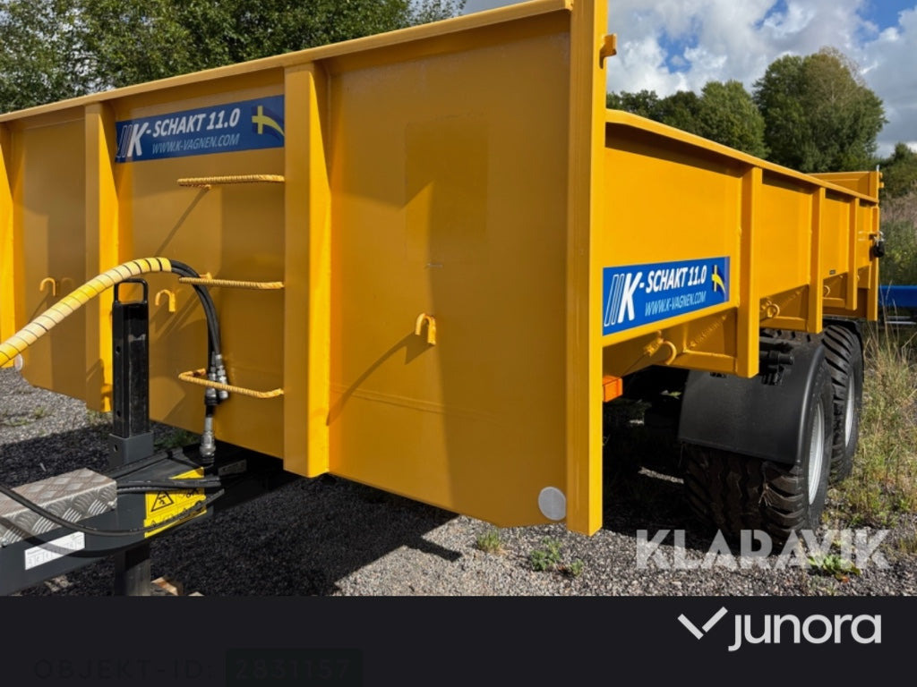 Dumpervagn - K-vagn - Ρυμούλκα ανατρεπόμενο: φωτογραφία 2 Dumpervagn - K-vagn - Ρυμούλκα ανατρεπόμενο: φωτογραφία 2