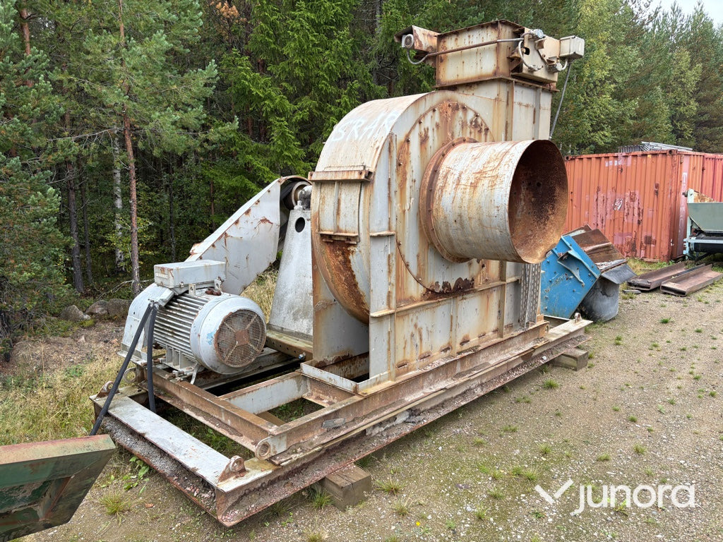 Fläkt till asfaltsverk - Ανεμιστήρας για Εργοστάσιο ασφάλτου: φωτογραφία 1 Fläkt till asfaltsverk - Ανεμιστήρας για Εργοστάσιο ασφάλτου: φωτογραφία 1