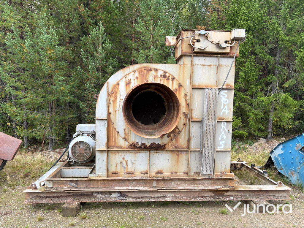 Fläkt till asfaltsverk - Ανεμιστήρας για Εργοστάσιο ασφάλτου: φωτογραφία 2 Fläkt till asfaltsverk - Ανεμιστήρας για Εργοστάσιο ασφάλτου: φωτογραφία 2