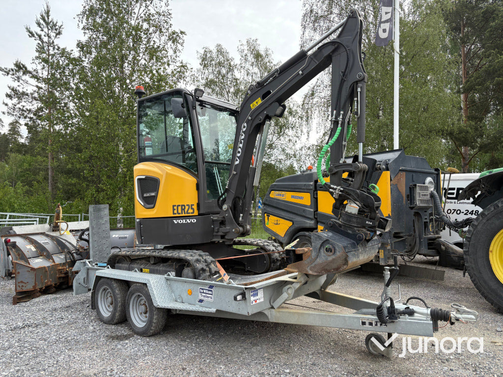 Grävmaskin Volvo ECR25D Electric - Μίνι εκσκαφέας: φωτογραφία 2 Grävmaskin Volvo ECR25D Electric - Μίνι εκσκαφέας: φωτογραφία 2