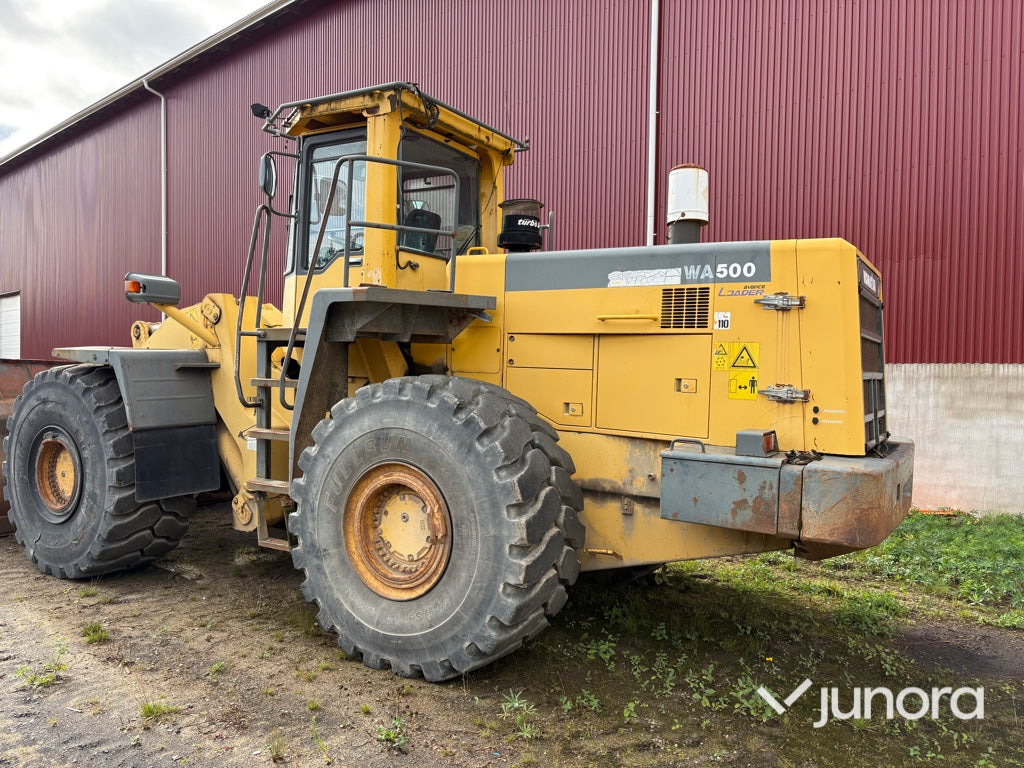 Hjullastare - Komatsu, WA-500 - Ελαστιχοφόρος φορτωτής: φωτογραφία 5 Hjullastare - Komatsu, WA-500 - Ελαστιχοφόρος φορτωτής: φωτογραφία 5