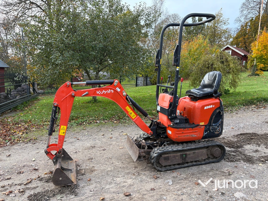 Minigrävare - Kubota, K008-3 - Μίνι εκσκαφέας: φωτογραφία 2 Minigrävare - Kubota, K008-3 - Μίνι εκσκαφέας: φωτογραφία 2
