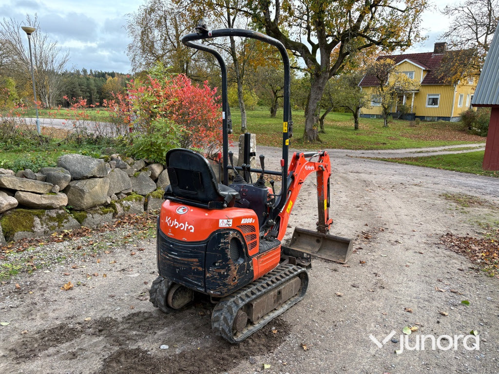 Minigrävare - Kubota, K008-3 - Μίνι εκσκαφέας: φωτογραφία 5 Minigrävare - Kubota, K008-3 - Μίνι εκσκαφέας: φωτογραφία 5