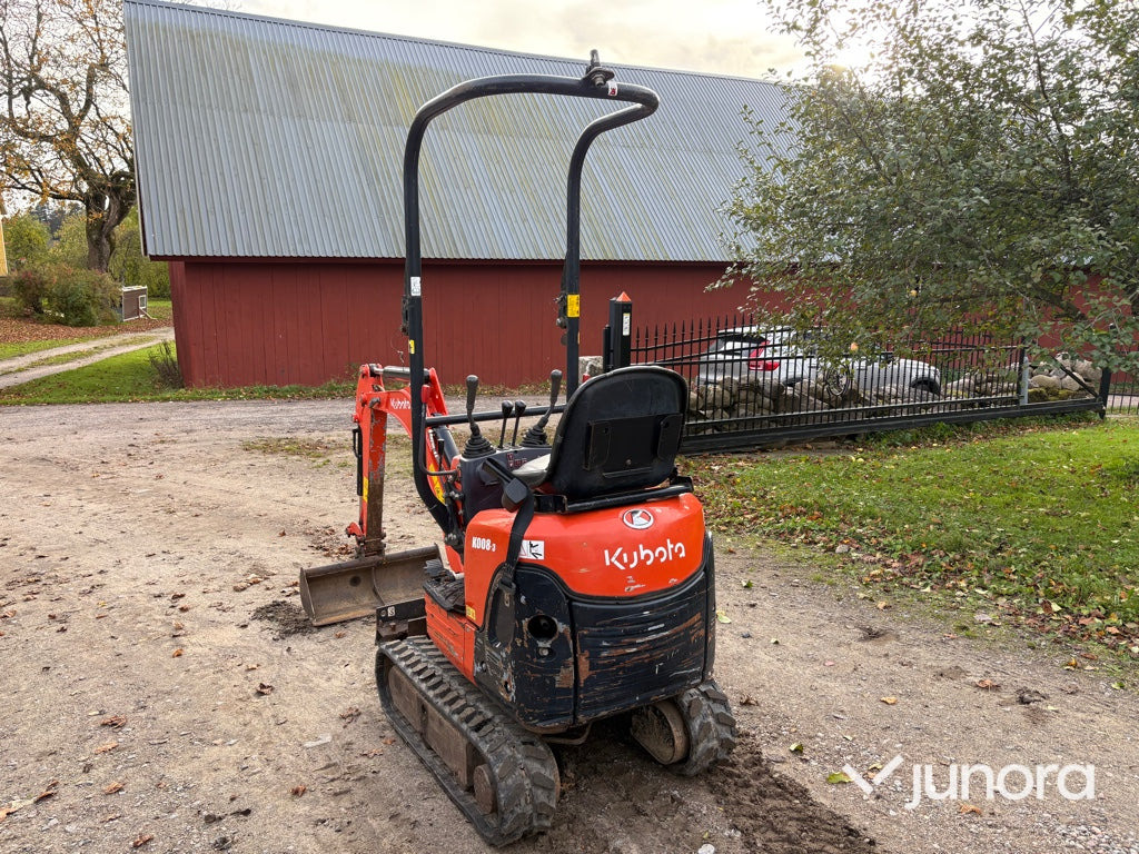 Minigrävare - Kubota, K008-3 - Μίνι εκσκαφέας: φωτογραφία 4 Minigrävare - Kubota, K008-3 - Μίνι εκσκαφέας: φωτογραφία 4