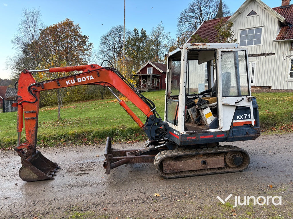 Minigrävare - Kubota, KX71 - Μίνι εκσκαφέας: φωτογραφία 2 Minigrävare - Kubota, KX71 - Μίνι εκσκαφέας: φωτογραφία 2