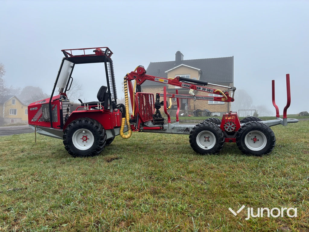 Miniskotare - Kranman, Bison 6000 6WD - Λαστιχοφόρα προωθητικo - forwarder: φωτογραφία 2 Miniskotare - Kranman, Bison 6000 6WD - Λαστιχοφόρα προωθητικo - forwarder: φωτογραφία 2