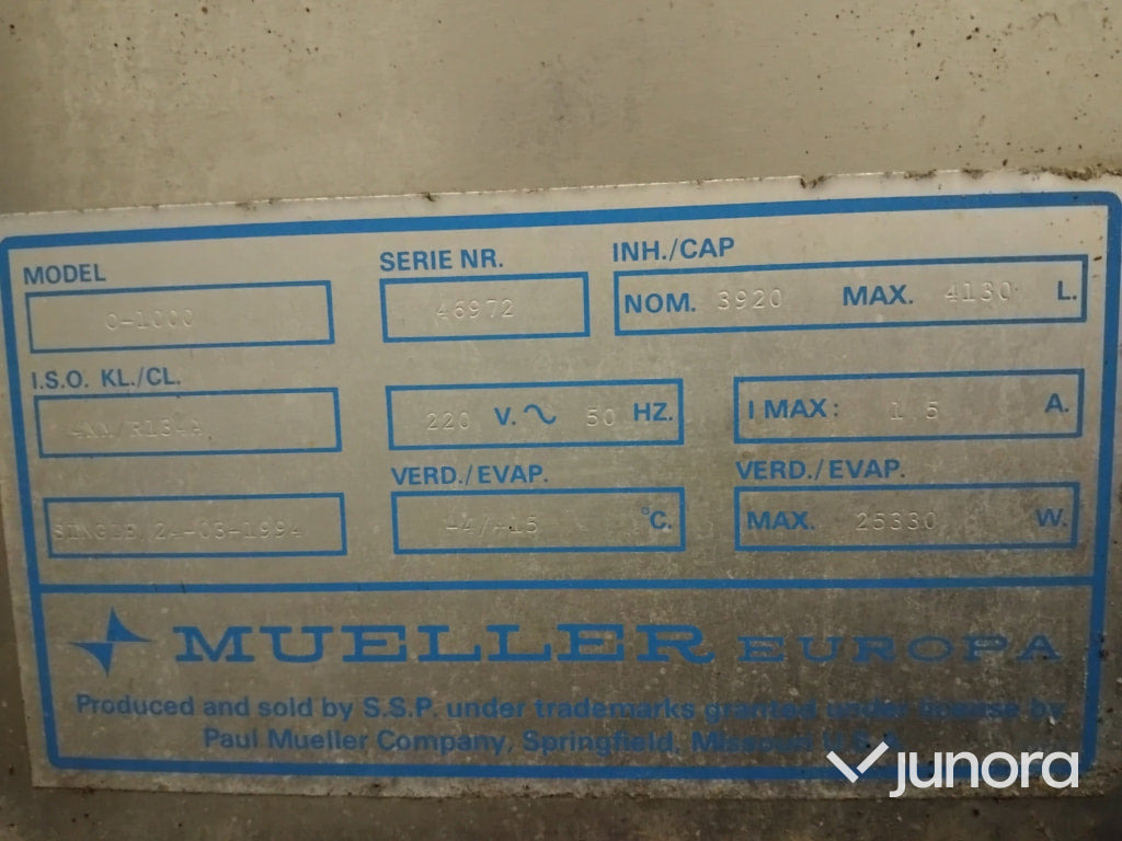 Mjölktank - Mueller Europa - Αρμεκτική μηχανή: φωτογραφία 5 Mjölktank - Mueller Europa - Αρμεκτική μηχανή: φωτογραφία 5