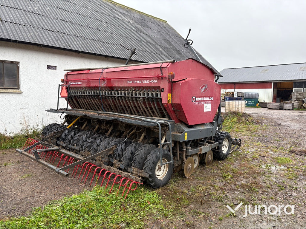 Såmaskin Kongskilde Demeter Multiseed 4000 - Σπαρτική μηχανή: φωτογραφία 5 Såmaskin Kongskilde Demeter Multiseed 4000 - Σπαρτική μηχανή: φωτογραφία 5