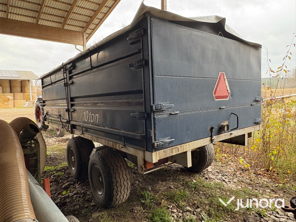 Spannmålsvagn - Velsa, 10 ton - Ανατρεπόμενη ρυμούλκα για τρακτέρ: φωτογραφία 2 Spannmålsvagn - Velsa, 10 ton - Ανατρεπόμενη ρυμούλκα για τρακτέρ: φωτογραφία 2