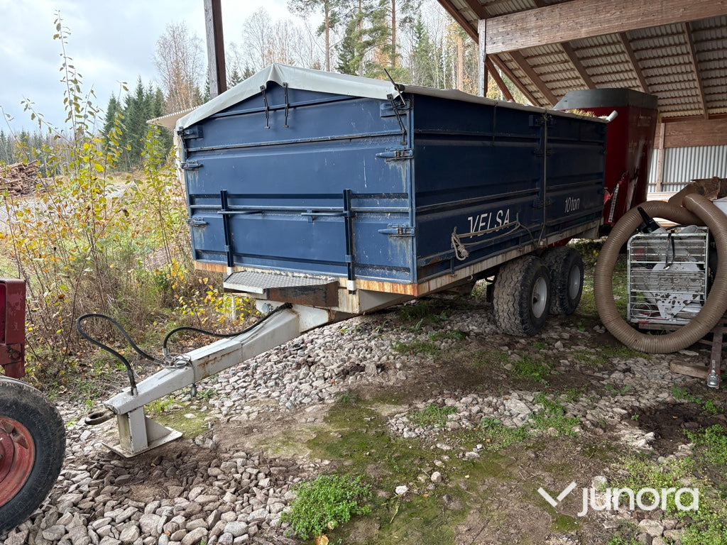 Spannmålsvagn - Velsa, 10 ton - Ανατρεπόμενη ρυμούλκα για τρακτέρ: φωτογραφία 1 Spannmålsvagn - Velsa, 10 ton - Ανατρεπόμενη ρυμούλκα για τρακτέρ: φωτογραφία 1
