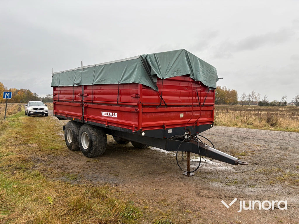 Tippkärra - Weckman Ws 130 - Ανατρεπόμενη ρυμούλκα για τρακτέρ: φωτογραφία 2 Tippkärra - Weckman Ws 130 - Ανατρεπόμενη ρυμούλκα για τρακτέρ: φωτογραφία 2