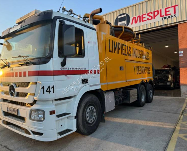 Mercedes Actros 2544 - Όχημα εκκένωσης βόθρων: φωτογραφία 1 Mercedes Actros 2544 - Όχημα εκκένωσης βόθρων: φωτογραφία 1