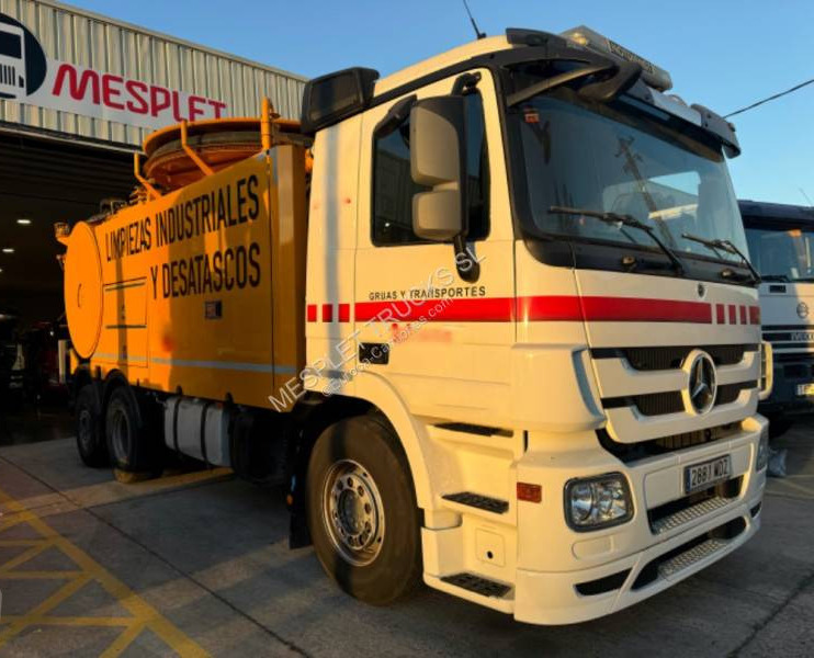 Mercedes Actros 2544 - Όχημα εκκένωσης βόθρων: φωτογραφία 2 Mercedes Actros 2544 - Όχημα εκκένωσης βόθρων: φωτογραφία 2