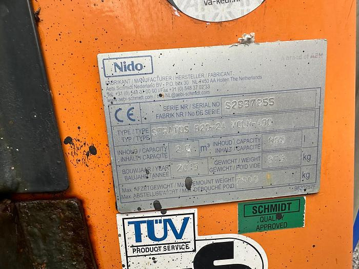 Αλατιέρα Nido Stratos B20-24 VCLN-490: φωτογραφία 6 Αλατιέρα Nido Stratos B20-24 VCLN-490: φωτογραφία 6