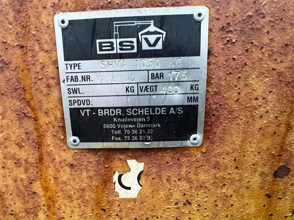 BSV SHVA 1000 ltr korn grab - Κάδος τύπου αχιβάδας: φωτογραφία 3 BSV SHVA 1000 ltr korn grab - Κάδος τύπου αχιβάδας: φωτογραφία 3