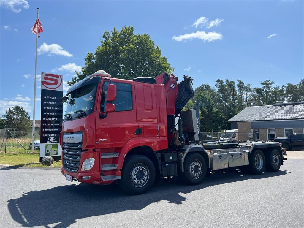 DAF CF 480 FAX 8x2*6 - Φορτηγό καδοφόρος φορτωτής: φωτογραφία 1 DAF CF 480 FAX 8x2*6 - Φορτηγό καδοφόρος φορτωτής: φωτογραφία 1