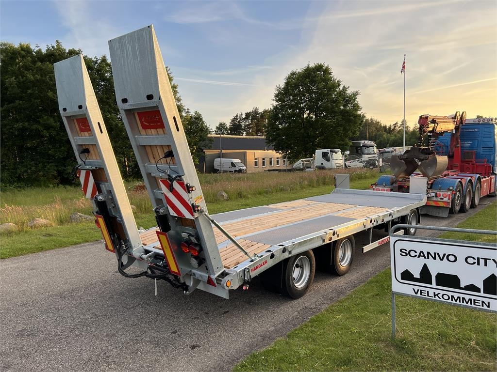 Hangler DTS-H 300 3 akslet hænger med ramper - Ρυμούλκα με χαμηλό δάπεδο: φωτογραφία 1 Hangler DTS-H 300 3 akslet hænger med ramper - Ρυμούλκα με χαμηλό δάπεδο: φωτογραφία 1