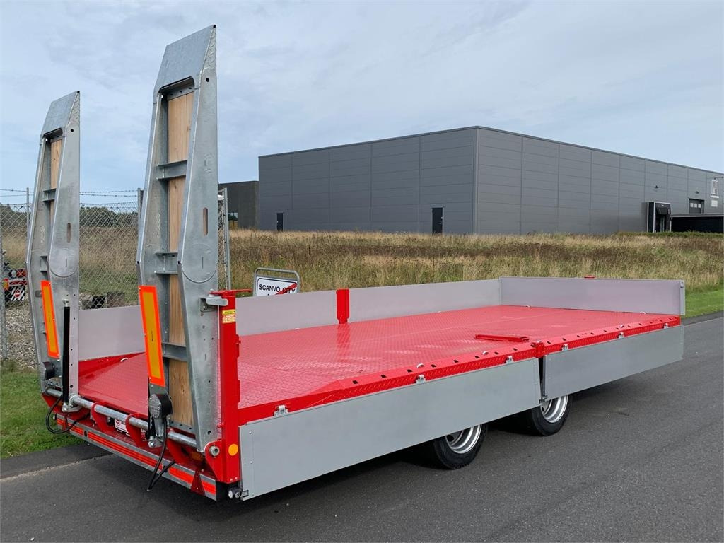 Hangler TPS-H 140 2 akslet kærre med ramper - Ρυμούλκα με χαμηλό δάπεδο: φωτογραφία 4 Hangler TPS-H 140 2 akslet kærre med ramper - Ρυμούλκα με χαμηλό δάπεδο: φωτογραφία 4
